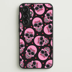 Pattern 1  - Day Of The Dead Phone Case for Galaxy S23FE