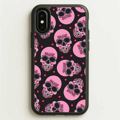 Pattern 1  - Day Of The Dead Phone Case for iPhone X / XS