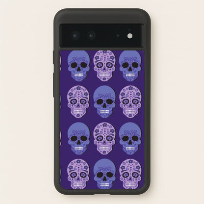 Pattern 3  - Day Of The Dead Phone Case for Google Pixel 6