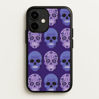 Pattern 3  - Day Of The Dead Phone Case for iPhone 12 / 12 Pro