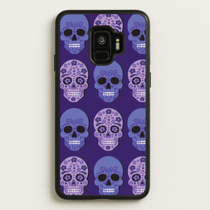 Pattern 3  - Day Of The Dead Phone Case for Galaxy S9