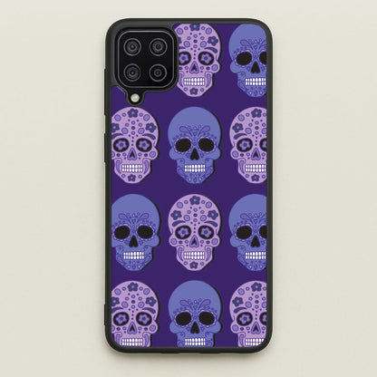 Pattern 3  - Day Of The Dead Phone Case for Galaxy A12