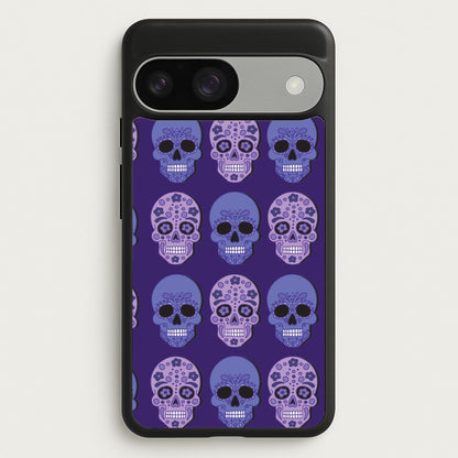 Pattern 3  - Day Of The Dead Phone Case for Google Pixel 9 / 9 Pro