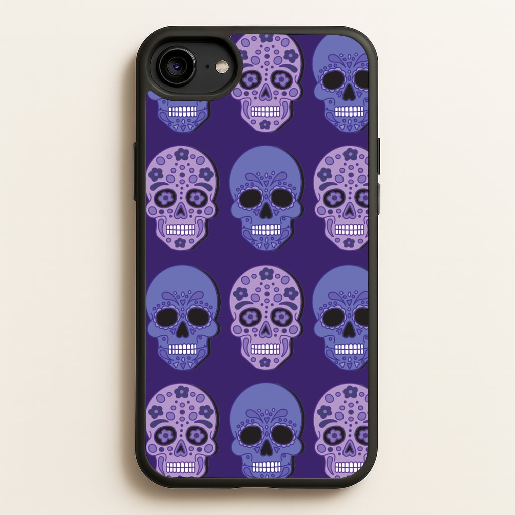 Pattern 3  - Day Of The Dead Phone Case for iPhone 6 / 7 / 8 / SE