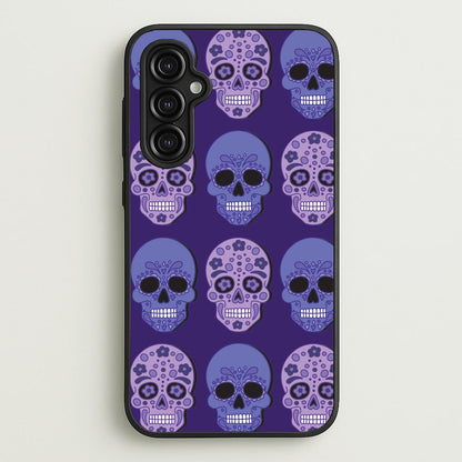 Pattern 3  - Day Of The Dead Phone Case for Galaxy A14