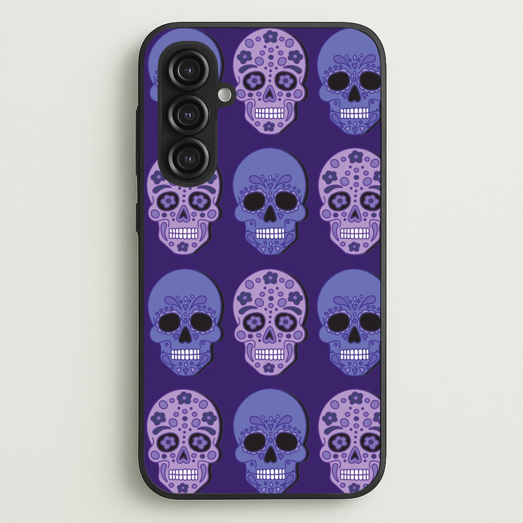Pattern 3  - Day Of The Dead Phone Case for Galaxy S23FE