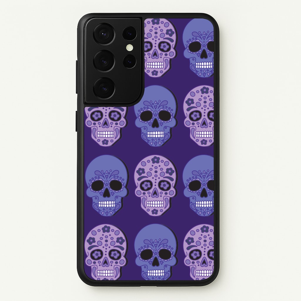 Pattern 3  - Day Of The Dead Phone Case for Galaxy S21 Ultra