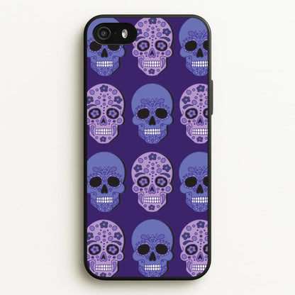 Pattern 3  - Day Of The Dead Phone Case for iPhone 5 / 5s / SE 2016