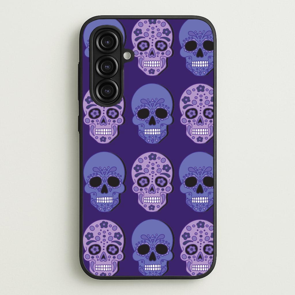 Pattern 3  - Day Of The Dead Phone Case for Galaxy A16