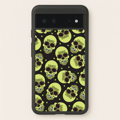 Pattern 5  - Day Of The Dead Phone Case for Google Pixel 6