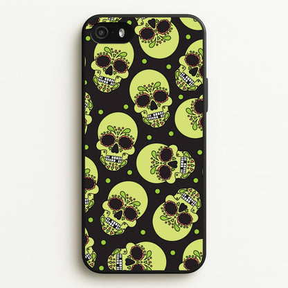 Pattern 5  - Day Of The Dead Phone Case for iPhone 5 / 5s / SE 2016