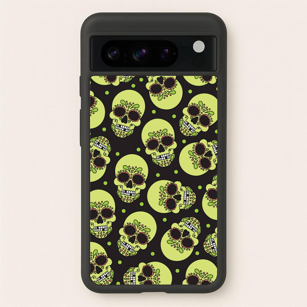 Pattern 5  - Day Of The Dead Phone Case for Google Pixel 8 Pro