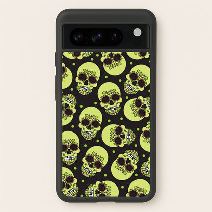 Pattern 5  - Day Of The Dead Phone Case for Google Pixel 8 Pro