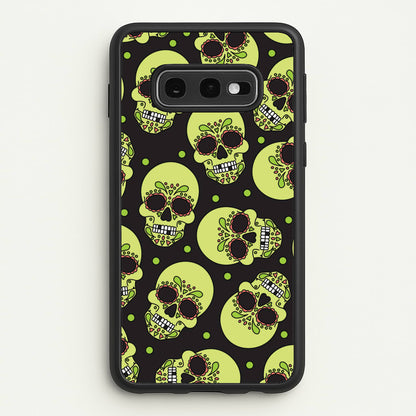 Pattern 5  - Day Of The Dead Phone Case for Galaxy S10e