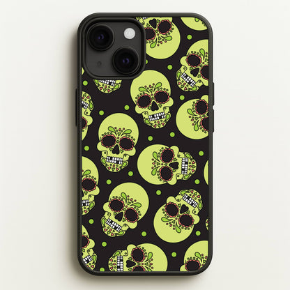 Pattern 5  - Day Of The Dead Phone Case for iPhone 13
