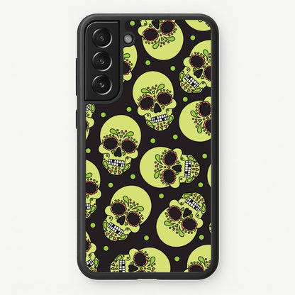 Pattern 5  - Day Of The Dead Phone Case for Galaxy S21FE