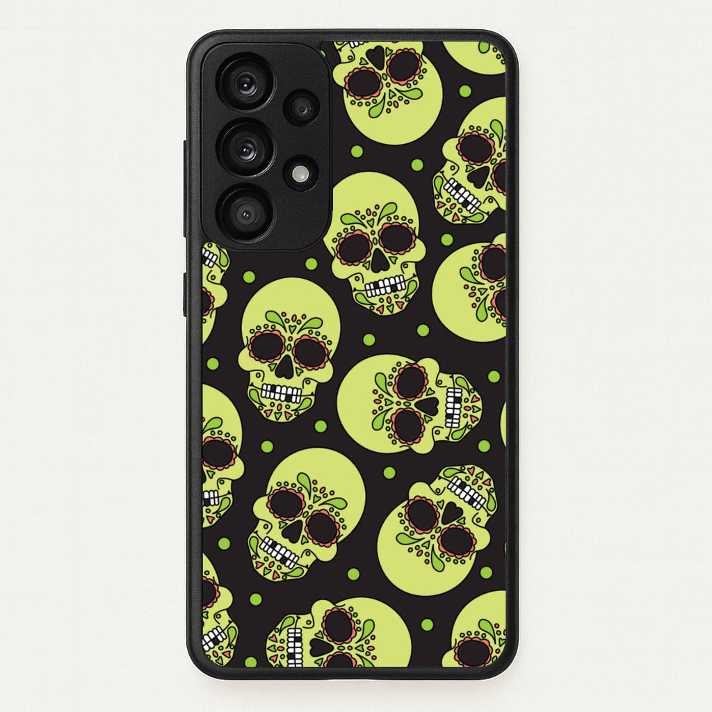 Pattern 5  - Day Of The Dead Phone Case for Galaxy A53