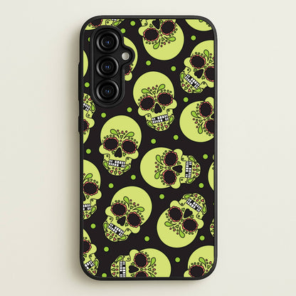 Pattern 5  - Day Of The Dead Phone Case for Galaxy A54