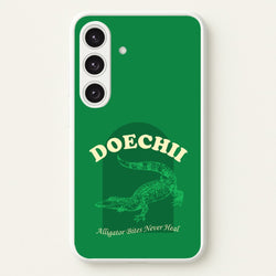 Alligator Bites Never Heal Collage  - Doechii Phone Case for Galaxy S25