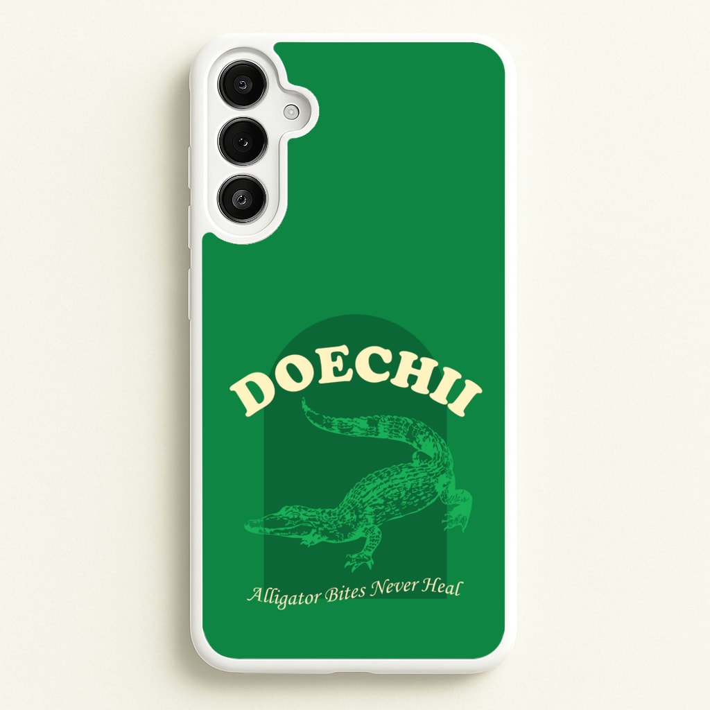 Alligator Bites Never Heal Collage  - Doechii Phone Case for Galaxy A36