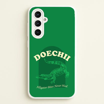 Alligator Bites Never Heal Collage  - Doechii Phone Case for Galaxy A16