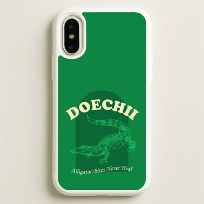 Alligator Bites Never Heal Collage  - Doechii Phone Case for iPhone X / XS