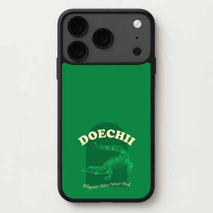 Alligator Bites Never Heal Collage Phone Case for iPhone 17 Pro