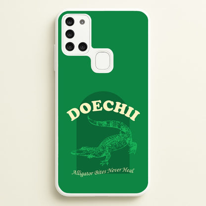 Alligator Bites Never Heal Collage  - Doechii Phone Case for Galaxy A21s