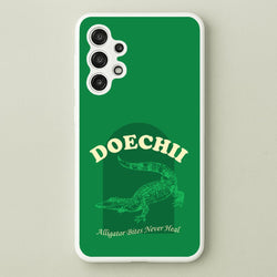 Alligator Bites Never Heal Collage  - Doechii Phone Case for Galaxy A13