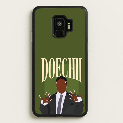 Rapper In Suit  - Doechii Phone Case for Galaxy S9