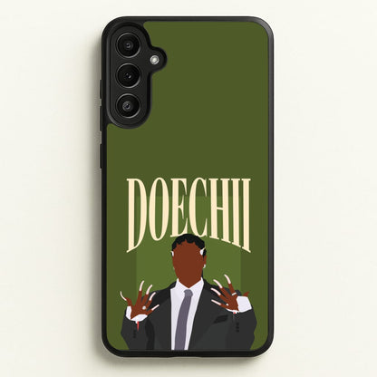 Rapper In Suit  - Doechii Phone Case for Galaxy A36