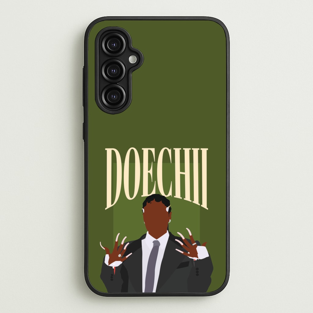 Rapper In Suit  - Doechii Phone Case for Galaxy A14