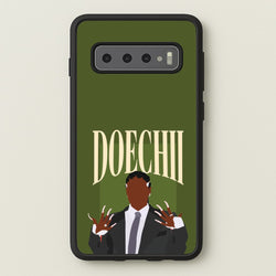 Rapper In Suit  - Doechii Phone Case for Galaxy S10