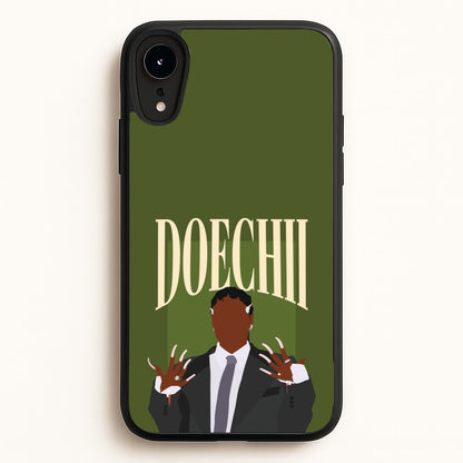 Rapper In Suit  - Doechii Phone Case for iPhone XR