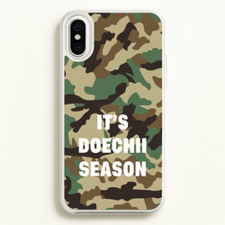 Camo Season  - Doechii Phone Case for iPhone XS Max