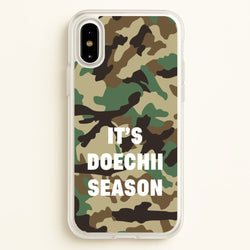 Camo Season  - Doechii Phone Case for iPhone X / XS