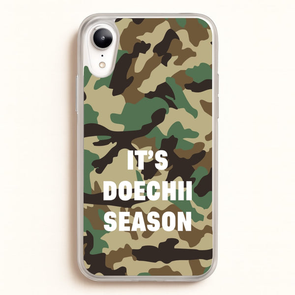 Camo Season  - Doechii Phone Case for iPhone XR