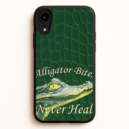 Alligator Bites Never Heal  - Doechii Phone Case for iPhone XR