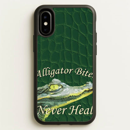 Alligator Bites Never Heal  - Doechii Phone Case for iPhone X / XS