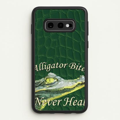 Alligator Bites Never Heal  - Doechii Phone Case for Galaxy S10e