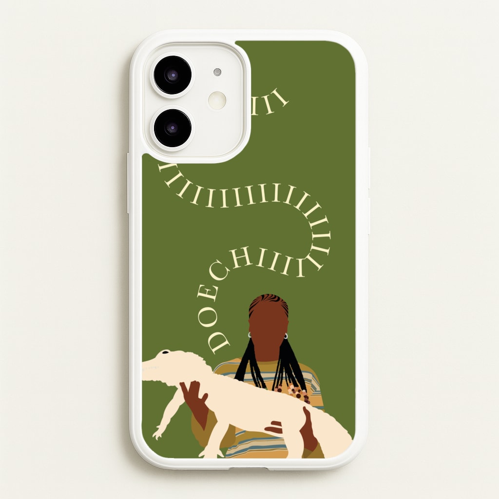 Rapper Holding Alligator  - Doechii Phone Case for iPhone 12 / 12 Pro