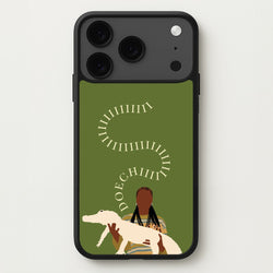 Rapper Holding Alligator Phone Case for iPhone 17 Pro Max