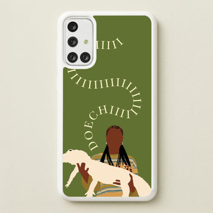 Rapper Holding Alligator  - Doechii Phone Case for Galaxy A71