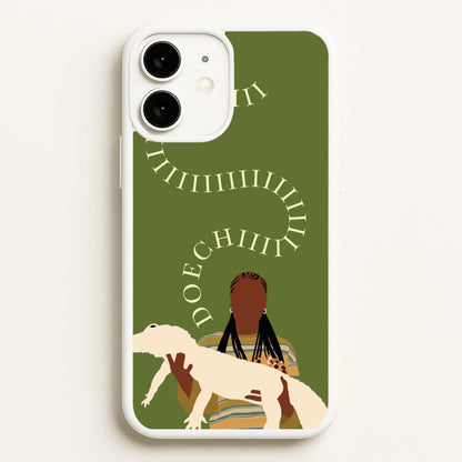 Rapper Holding Alligator  - Doechii Phone Case for iPhone 11