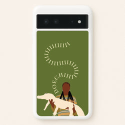 Rapper Holding Alligator  - Doechii Phone Case for Google Pixel 6