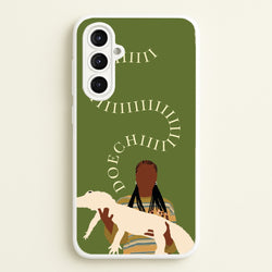 Rapper Holding Alligator  - Doechii Phone Case for Galaxy A16