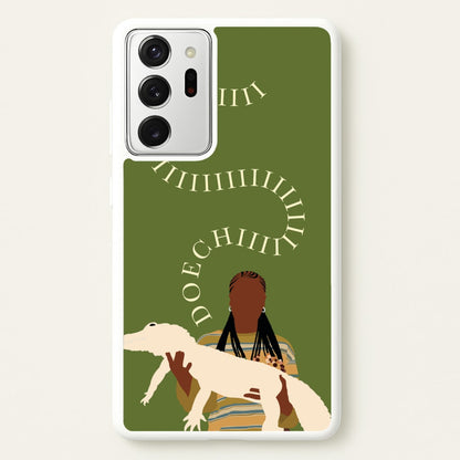 Rapper Holding Alligator  - Doechii Phone Case for Galaxy Note 20 Ultra