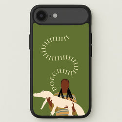 Rapper Holding Alligator Phone Case for iPhone 17 Air