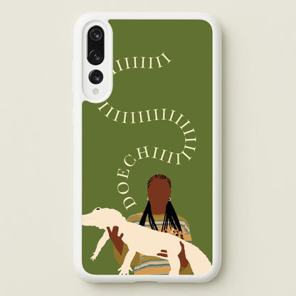 Rapper Holding Alligator  - Doechii Phone Case for Huawei P20 Pro