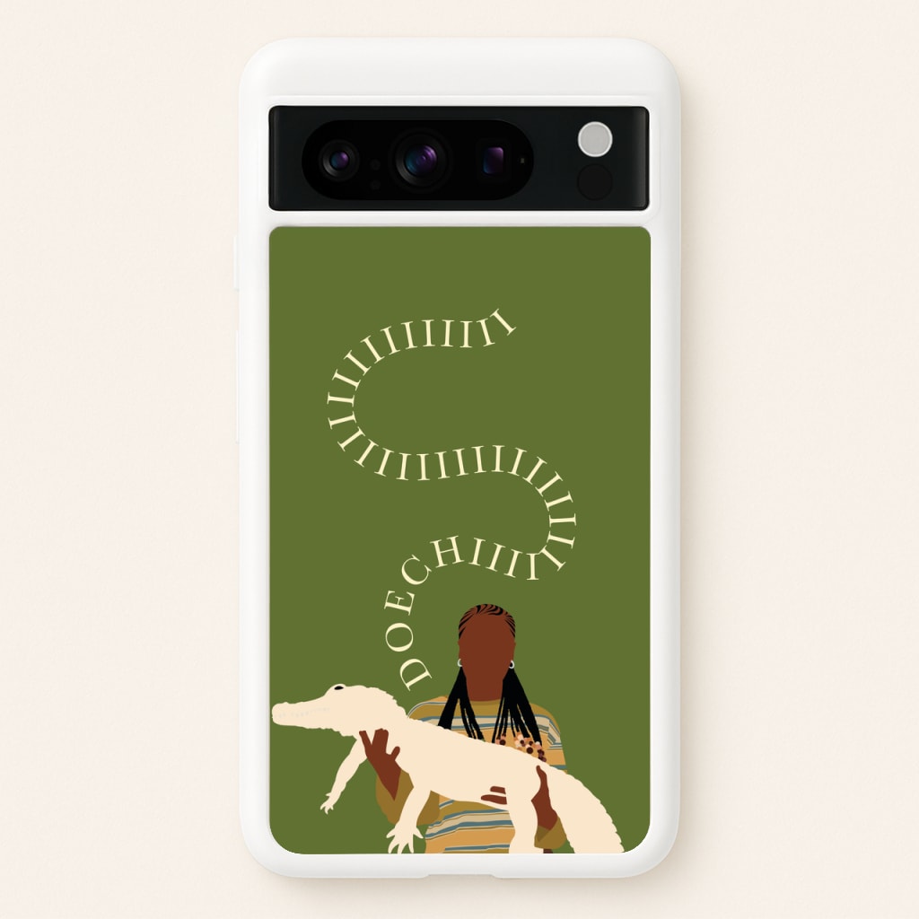 Rapper Holding Alligator  - Doechii Phone Case for Google Pixel 8 Pro
